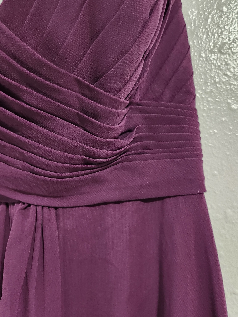 Allure Bridals Strapless Plum Purple Evening Gown - Picture 4 of 6
